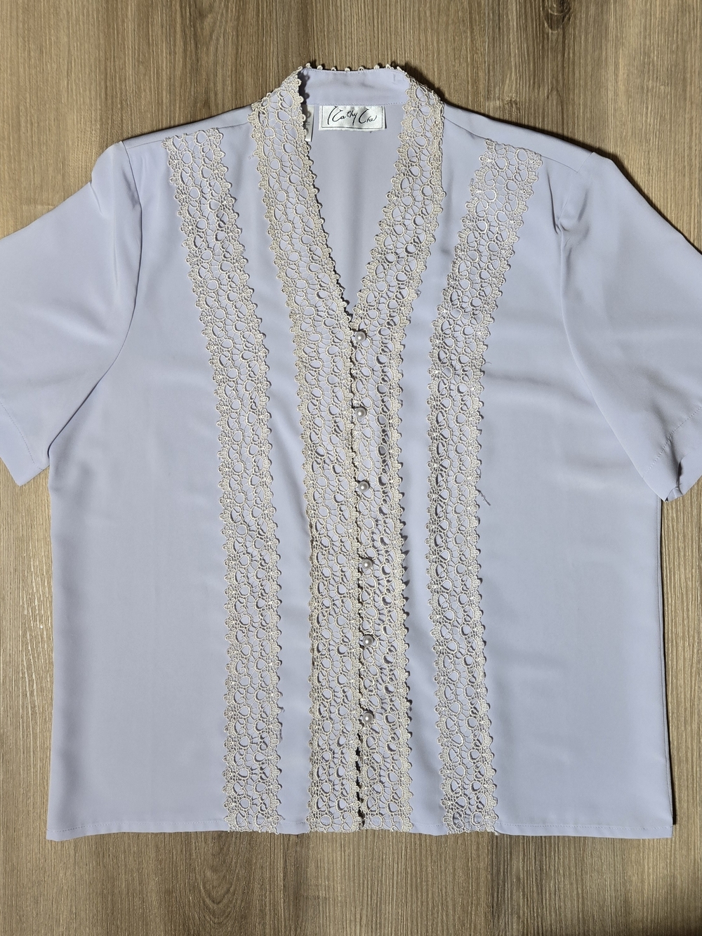 Vintage Short Sleeve Blouse